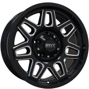 Envy Wheels – ET-2 – Black – 17″x8.5″ 18mm – Summer Wheels – 222BM-CD17513977818